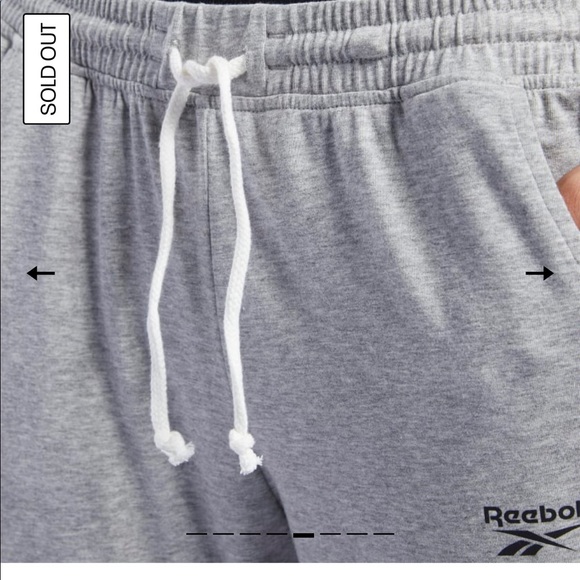 NWT Reebok Training Essentials Joggers - Picture 6 of 10